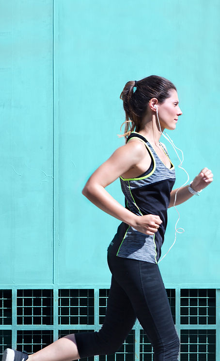 Girl running