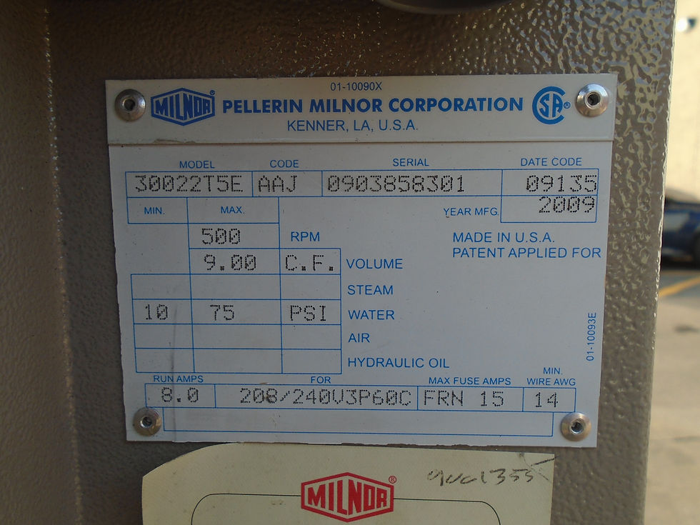 Thumbnail: Milnor 30022T5E