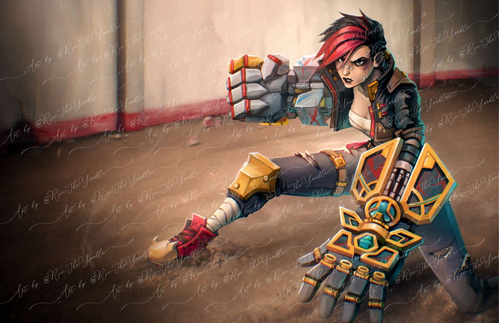 Brawler Vi print