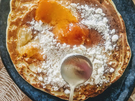 Pancakes au fromage blanc