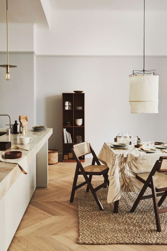 Salon avec Salle à manger Cuisine ouverte / Chambre avec dressing et Salle de ba