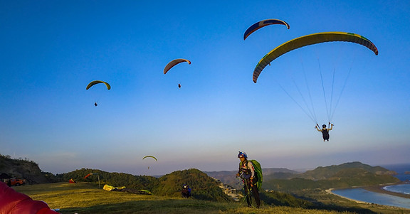 Paragliding South Lombok