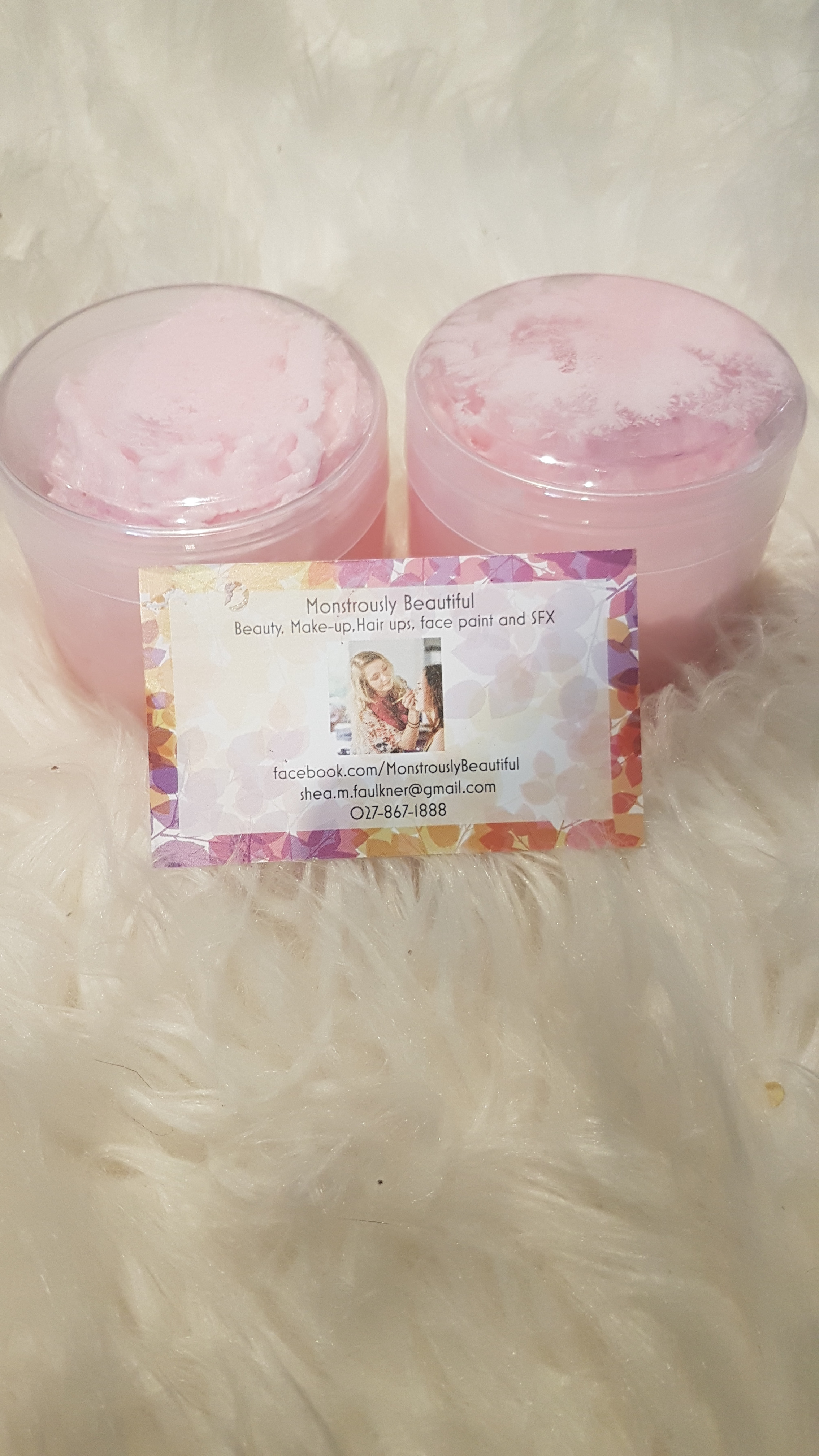 Whipped sugar body soap