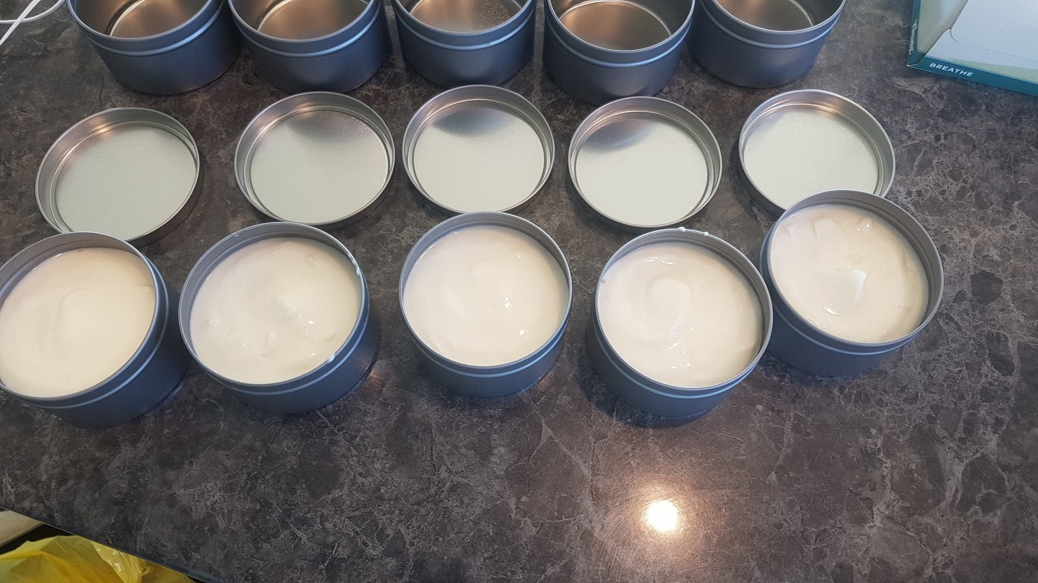 Whipped body butter