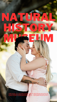 Natural History Museum Engagement Photos
