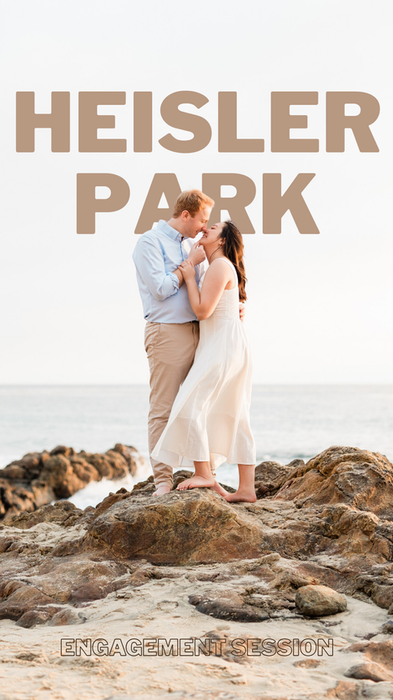 Heisler Park Engagement Session Photos