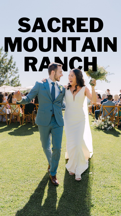 Sacred Mountain Ranch Wedding Photo and Video