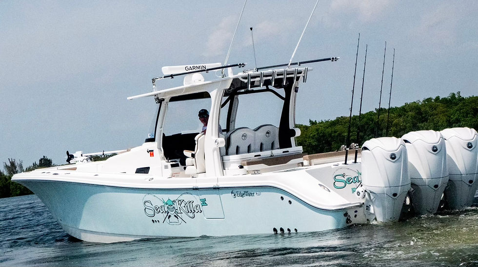 Luxury Offshore Fishing aboard the Sea Killa