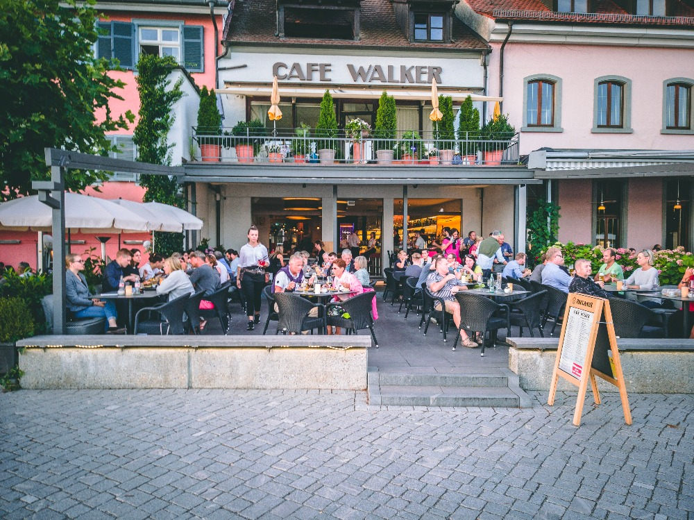 Cafe Walker an der Promenade in Überlingen