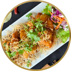 Arranged Food and Objects