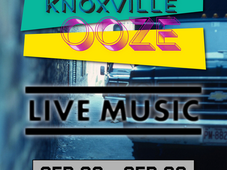 Knoxville Live Music Calendar 9/22 - 9/28