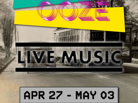 A look at live music and events scheduled this week in Knoxville, Tennessee 04/27-05/03