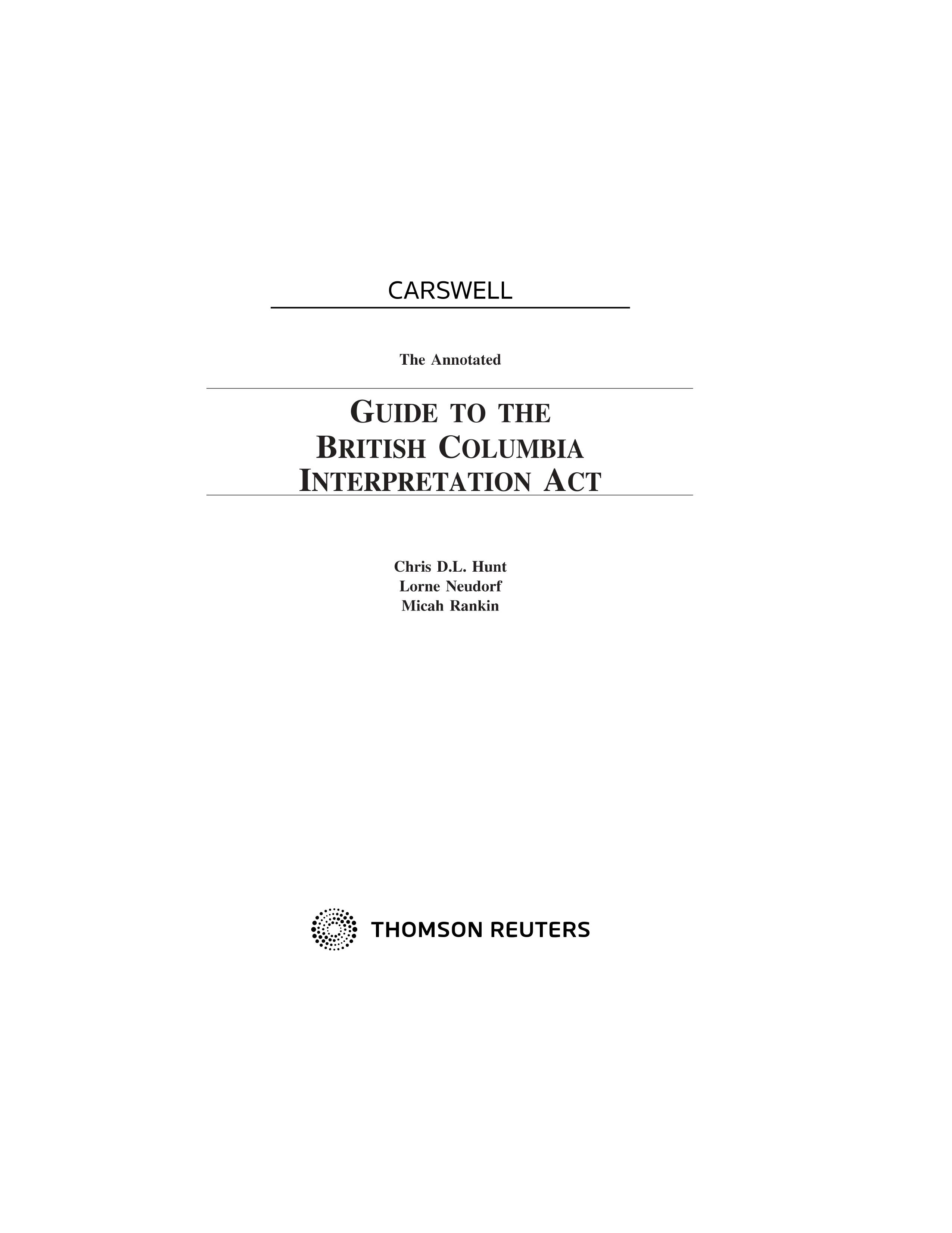 The Annotated Guide to the British C