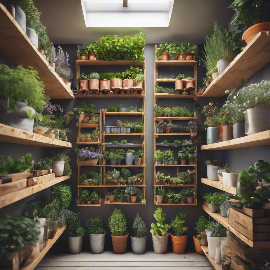 Upcycled Container Planter