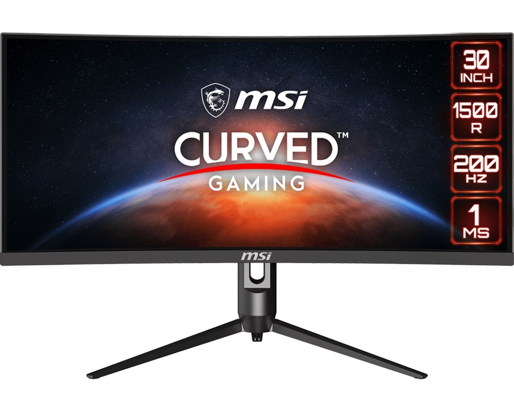 MSI Monitor Optix MAG301CR 30" WFHD 2560x1080 1ms 21:9 300 nits DP/HDMI