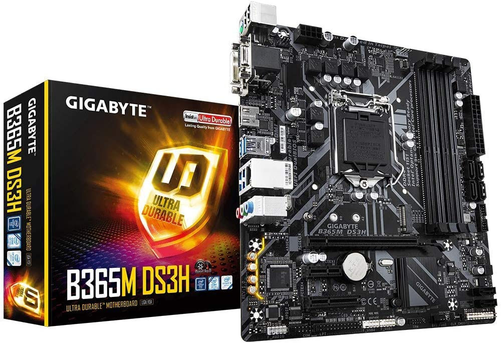 Gigabyte B365 Ultra Durable Intel LGA 1151 mAtx Motherboard
