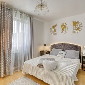 Chambre confortable dans un appartement Miraloc proche de l’aéroport CDG