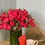 Thumbnail: Show stopping red double tulips 