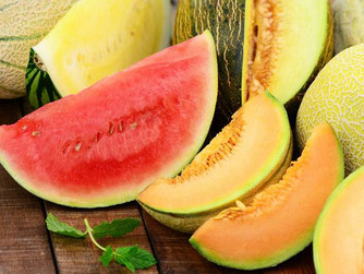 Beneficios del melón y la sandía