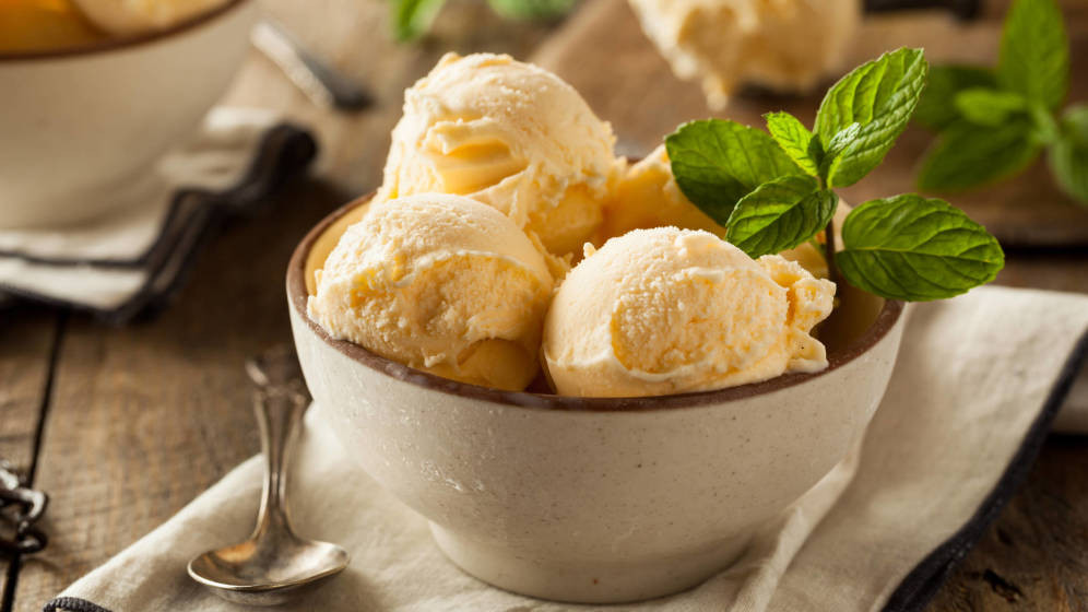 Foto: receta helado de plátano