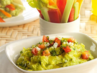 Guacamole con crudités