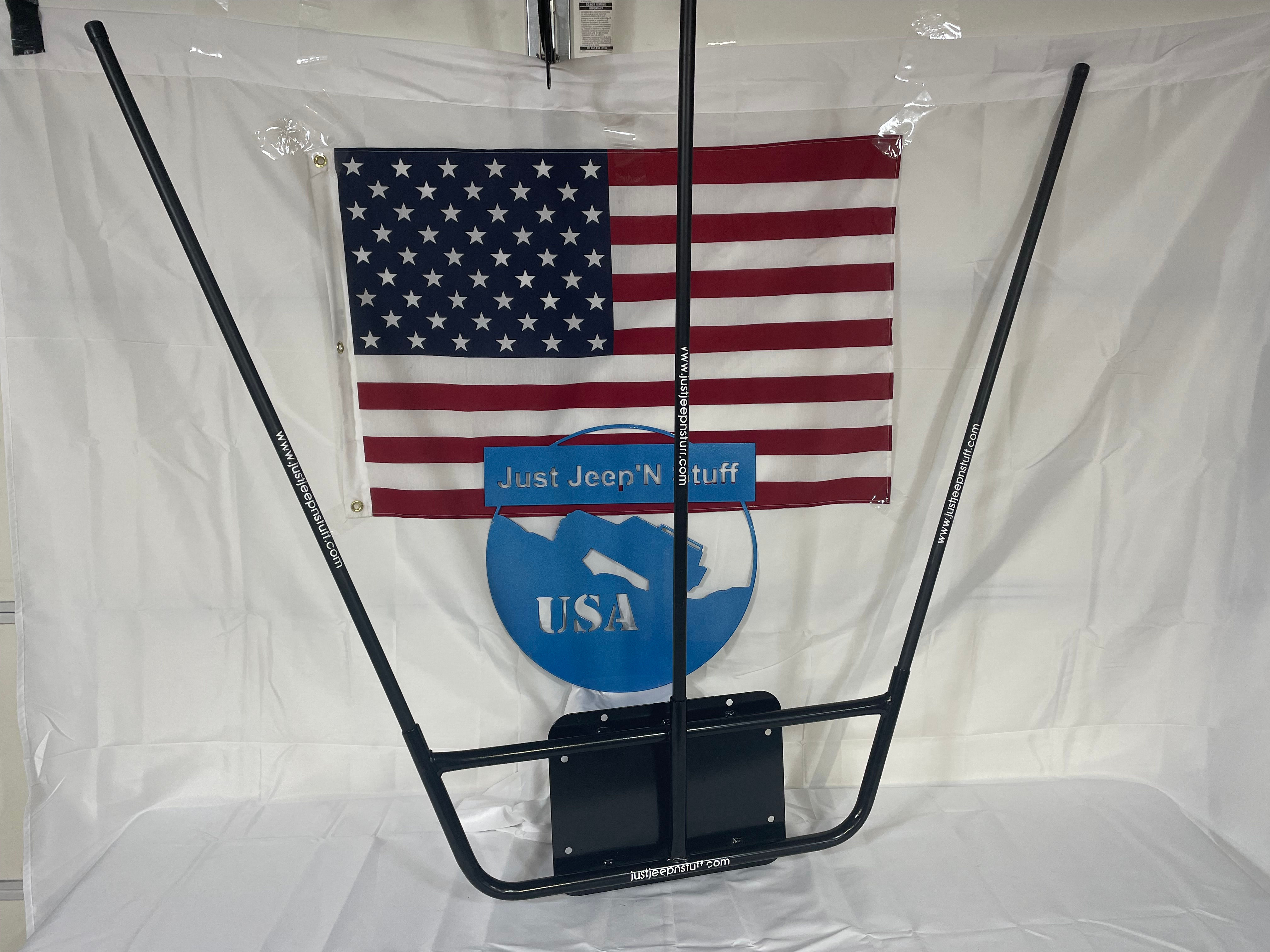 Delete Plate Flag Holder