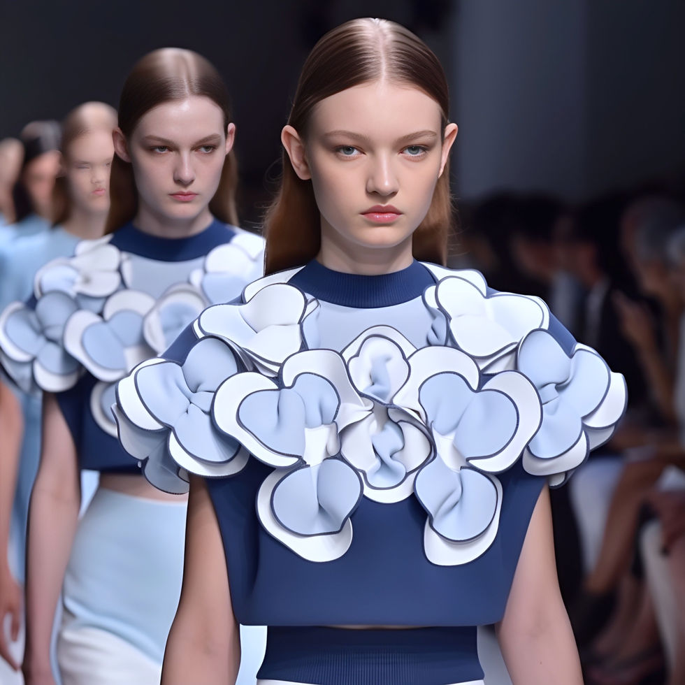 A fashion Collection I’ve created for the first AI Fashion Week that took place in New York (and online) in April 2023
