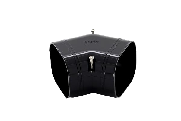 INABA DENKO BLACK 45 DEG FLAT ELBOW