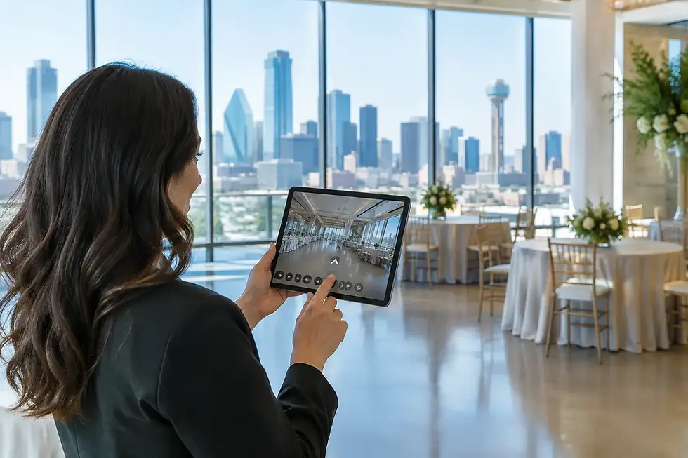 Choosing a Venue with Virtual Tour in Dallas