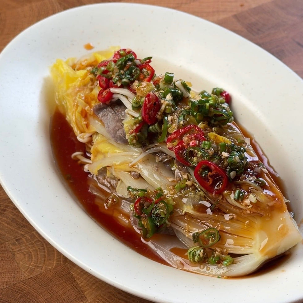 EP. 3 Steamed Kimchi Cabbage Mille-Feuille