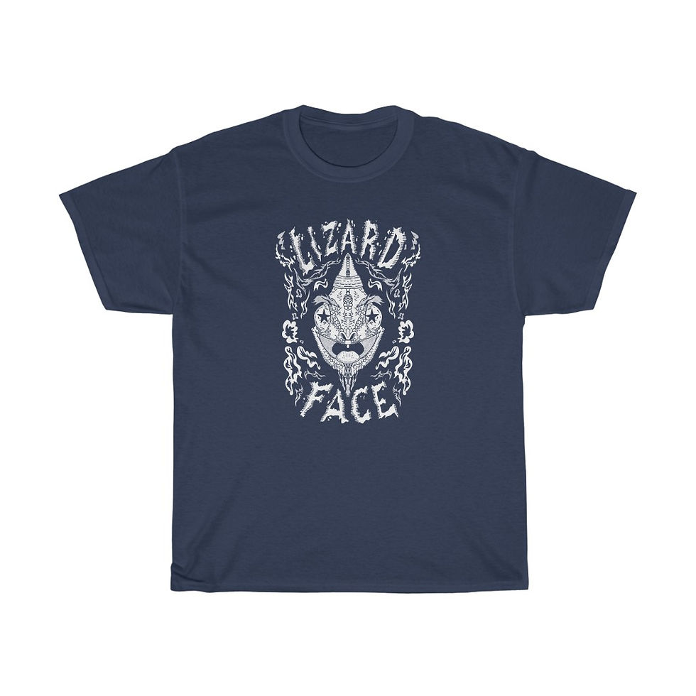 Thumbnail: Space Dragon and Kim - LIZARD FACE T-Shirt