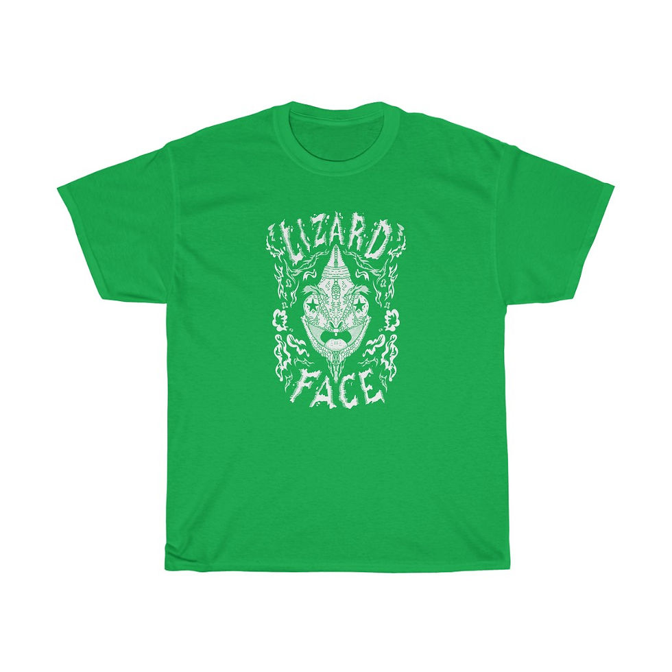 Thumbnail: Space Dragon and Kim - LIZARD FACE T-Shirt