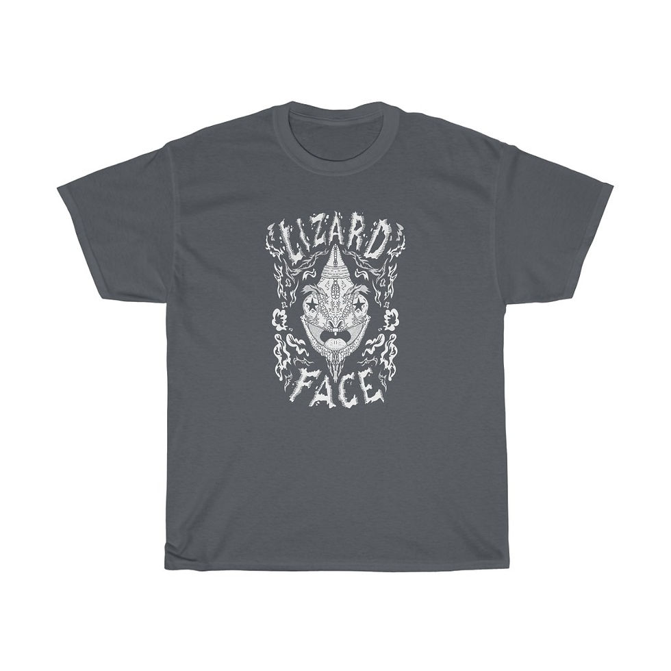 Thumbnail: Space Dragon and Kim - LIZARD FACE T-Shirt