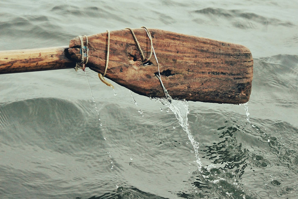 broken oar