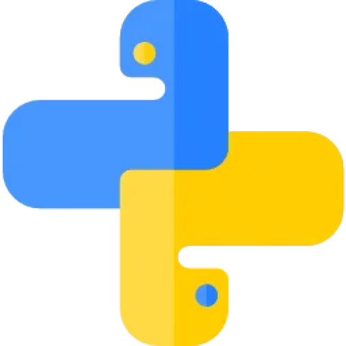 Visual representation of Python programming, emphasizing versatility and simplicity for developing applications, scripts, and data analysis solutions