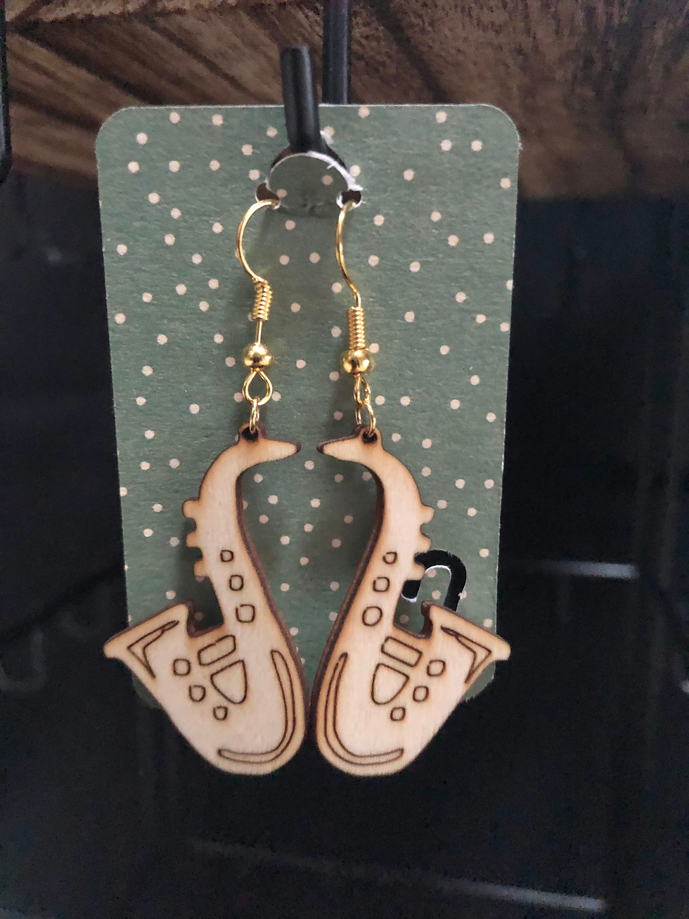 Miniature : Boucles d'oreilles musique