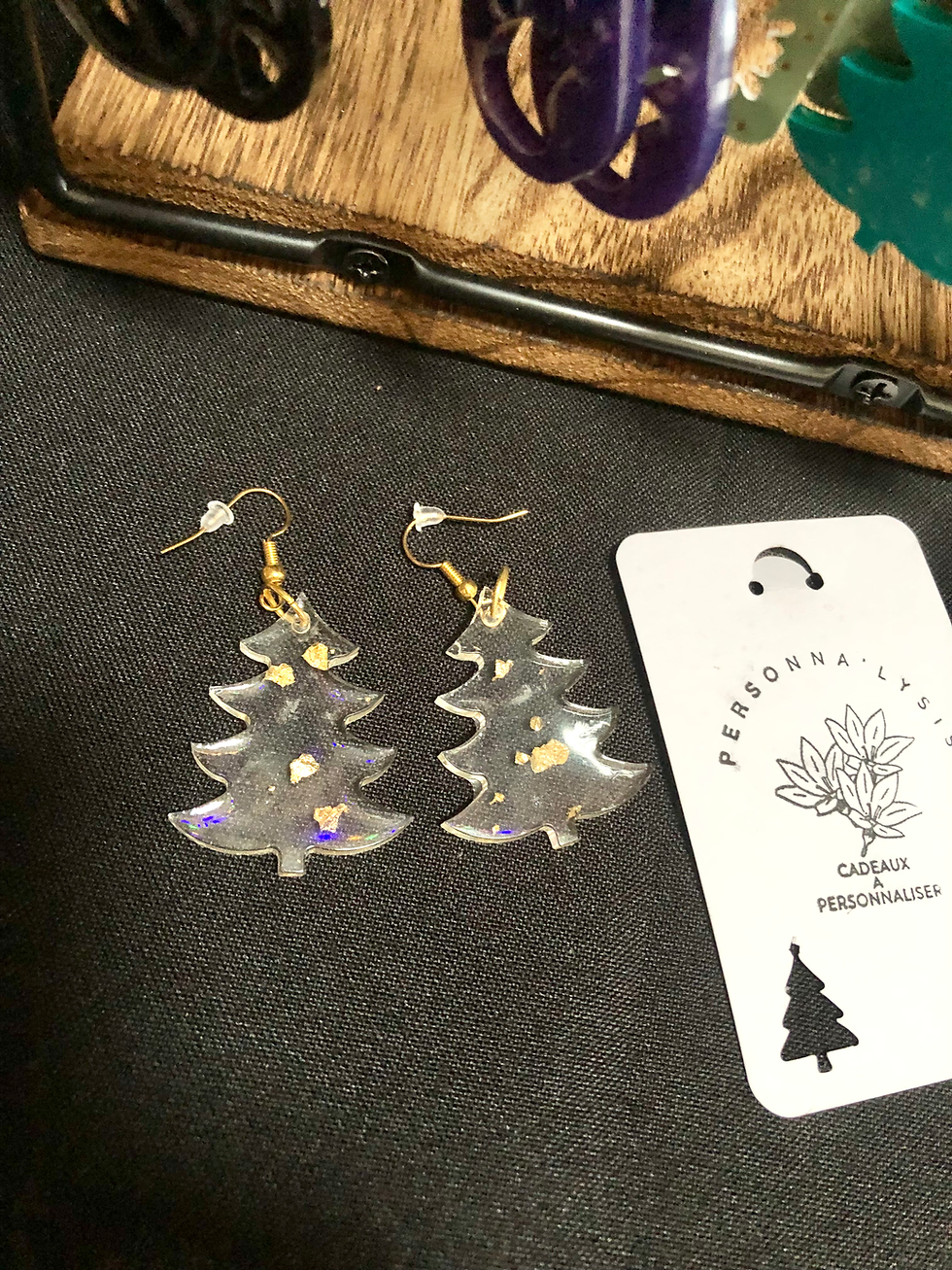 Miniature : Boucles d'oreilles Noël