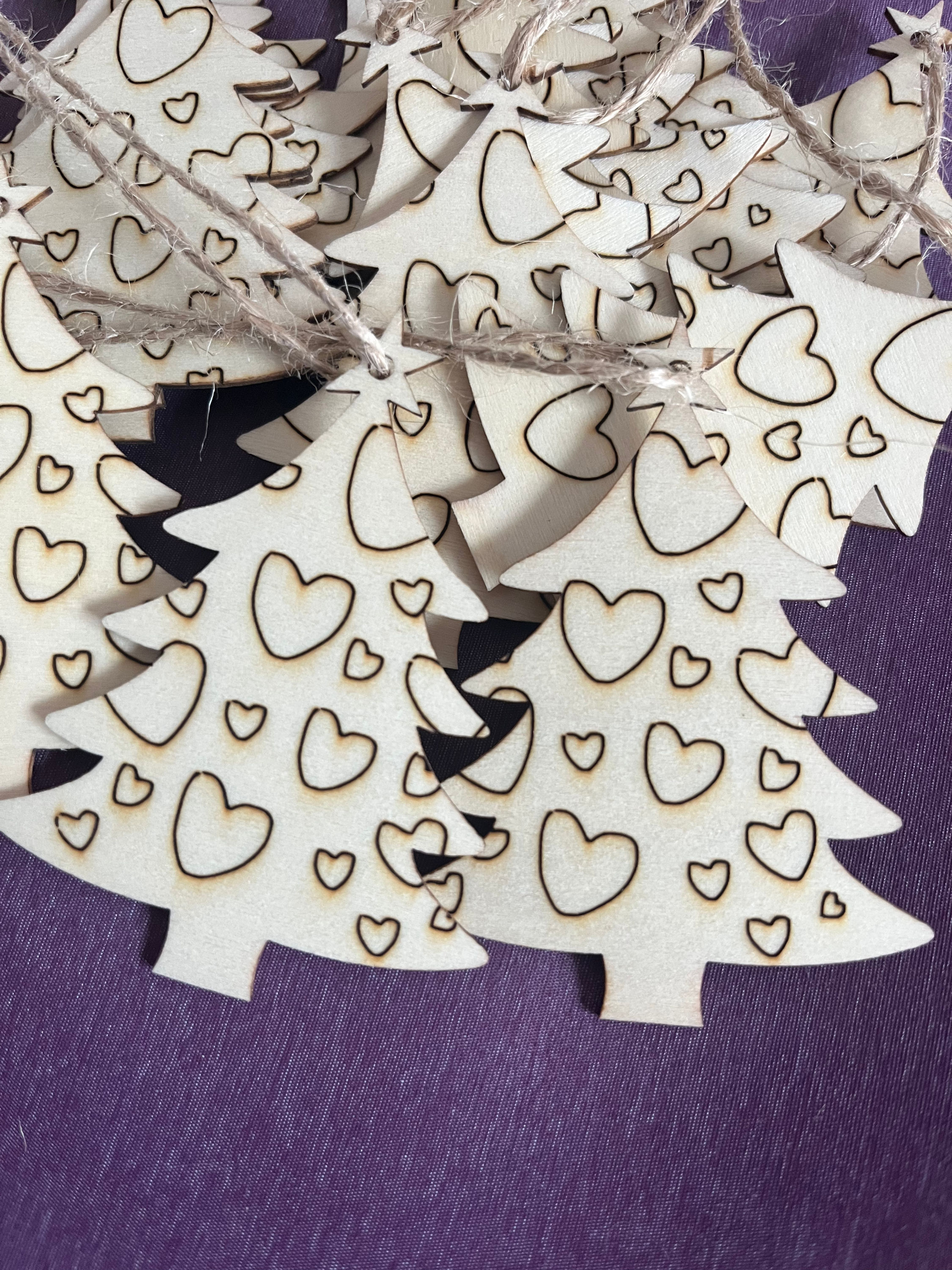 Lot de décorations sapin