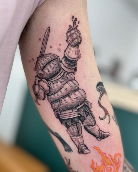 Dark Souls тату