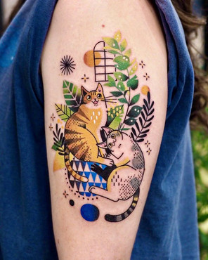 Тату кіт значення ідеї