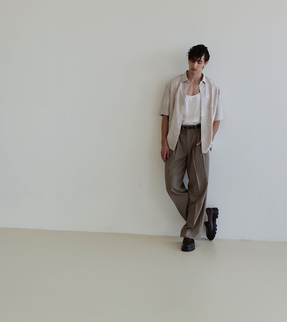 Thumbnail: Embroidered Short Sleeve Shirt
