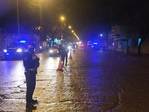 Con intensos controles policiales ya rigen las nuevas restricciones en Venado Tuerto