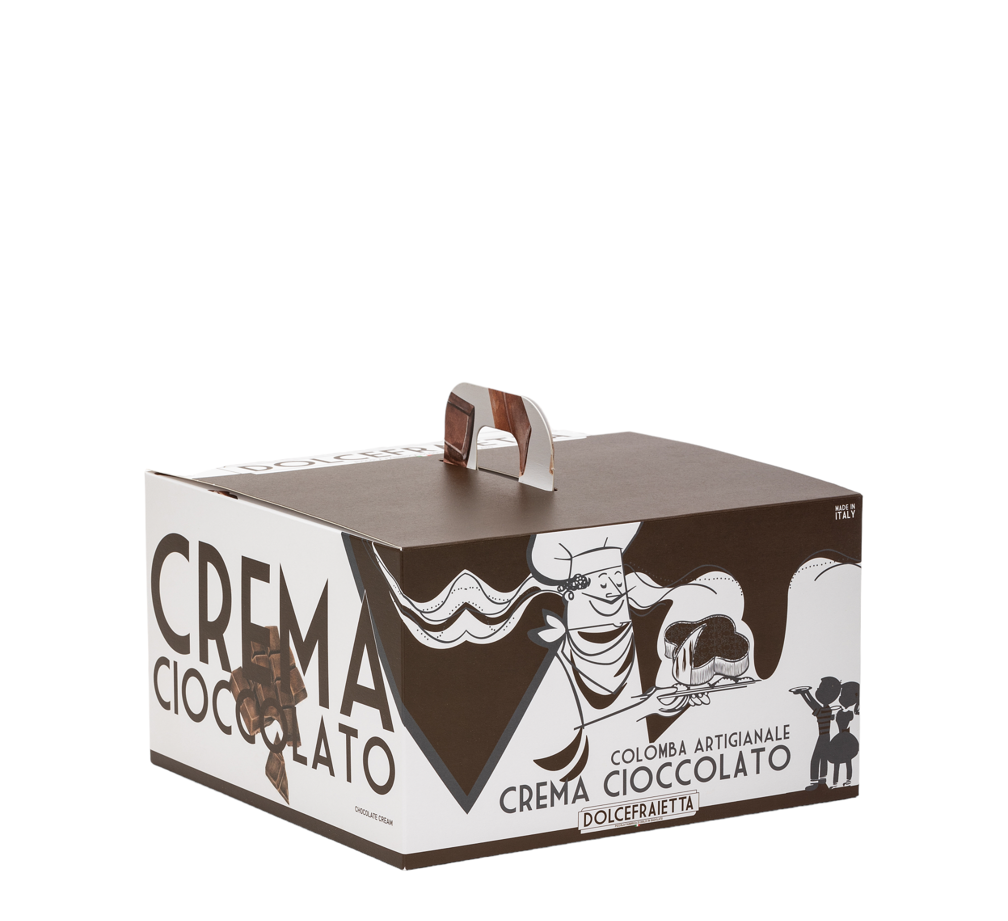Colomba con crema al cioccolato 1,1 kg
