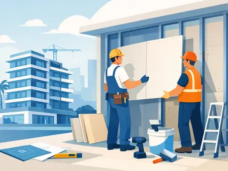 The Importance of Hiring the Right Hotel Drywall Installation Contractor