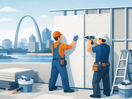 St. Louis Commercial Drywall Installation