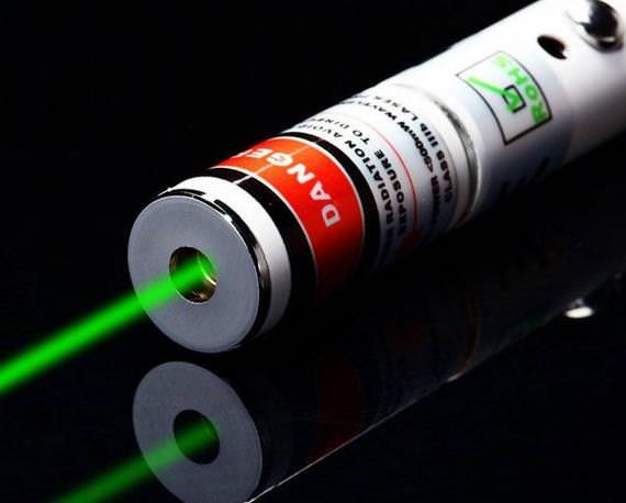 green laser pointer