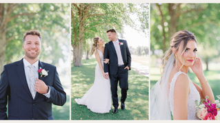 The Folkerts | A Glam Summer Wedding at Boulder Flatts