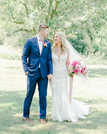 pink wedding bouquet
