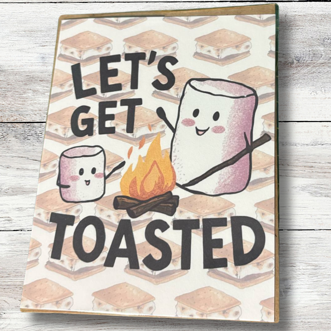 Card- Let's Get Toasted