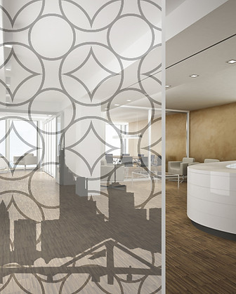 geoornament visu glas oder transparent t